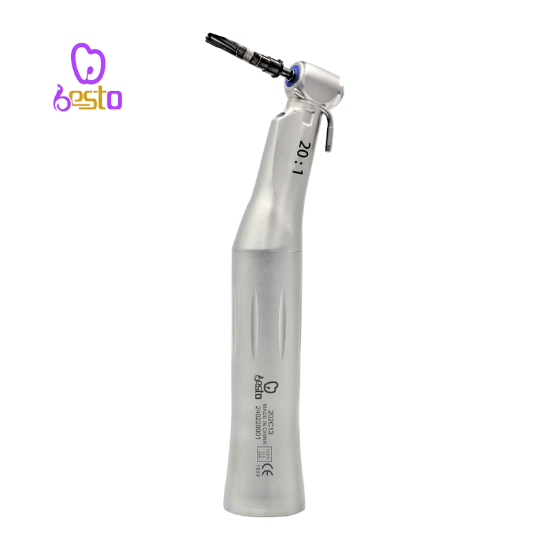 E-generator LED 20:1 Implant contra angle dental handpiece with ISO 