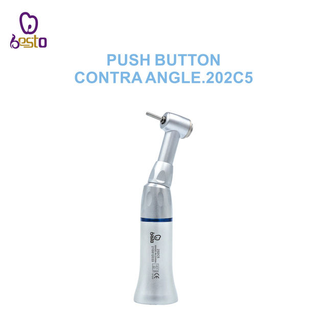 Dental Equipment Push Button Contra Angle Low Speed Handpiece