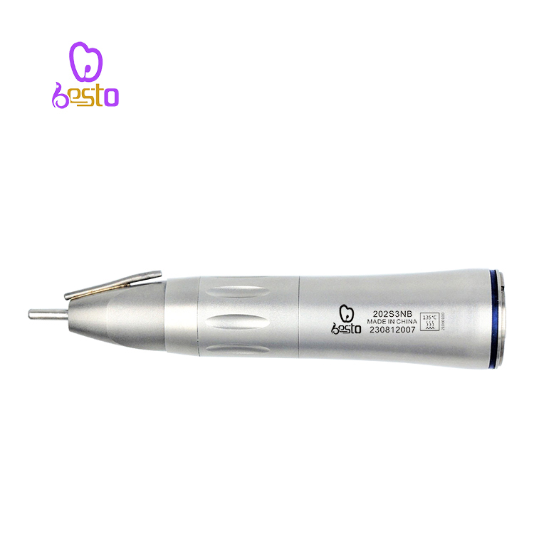 Dental Straight Handpiece Internal Water Spray Ceramic Bearings Contra Angle Dental Low Speed Handpiece 