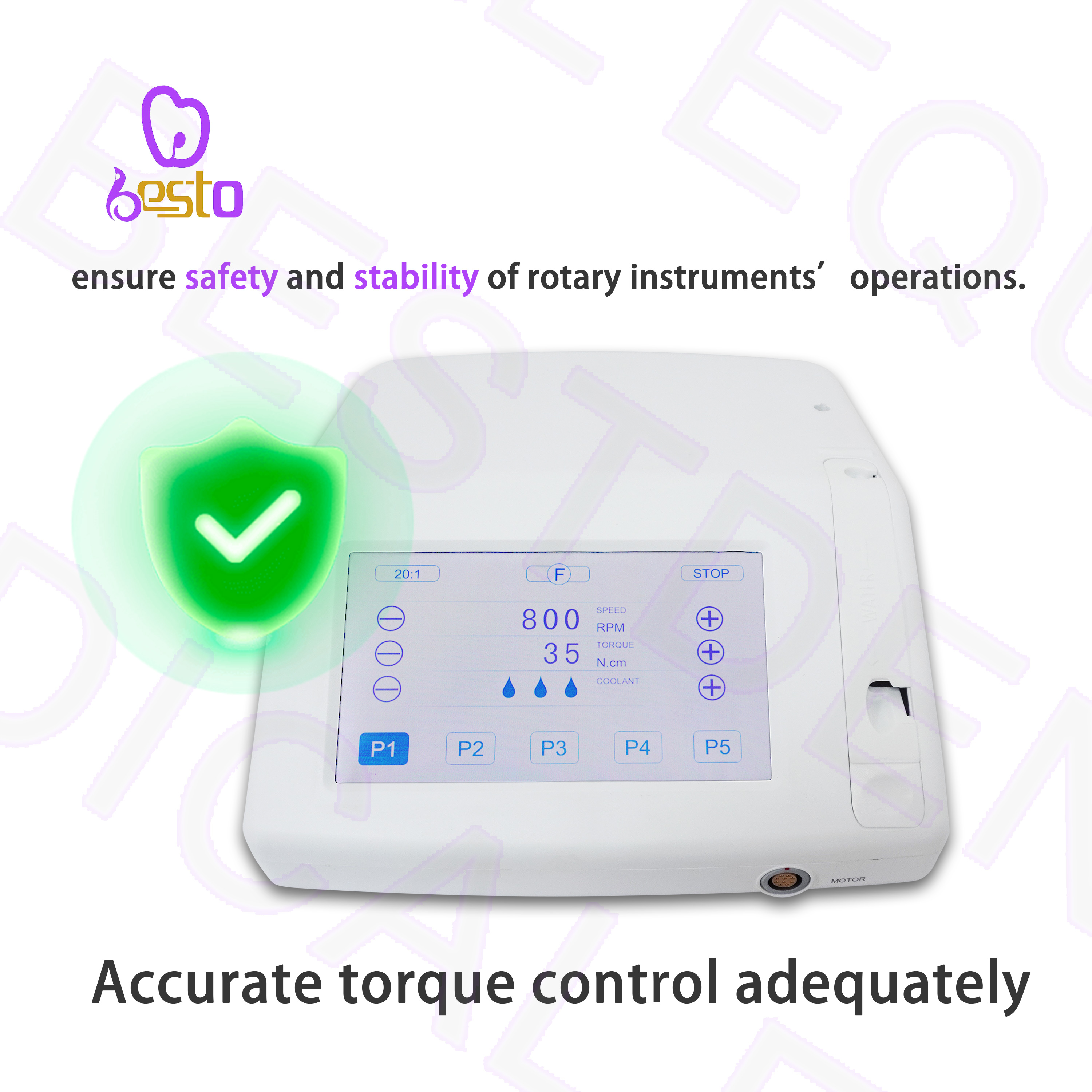 Fiber Optical Dental Implant Surgical Implant Motor Dental Equipment Dental Implant Motor