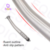 Dental Tips Push Button High Speed Dental Drill Stainless Steel 4holes Mini Head Dentistry Air Turbine Handpiece