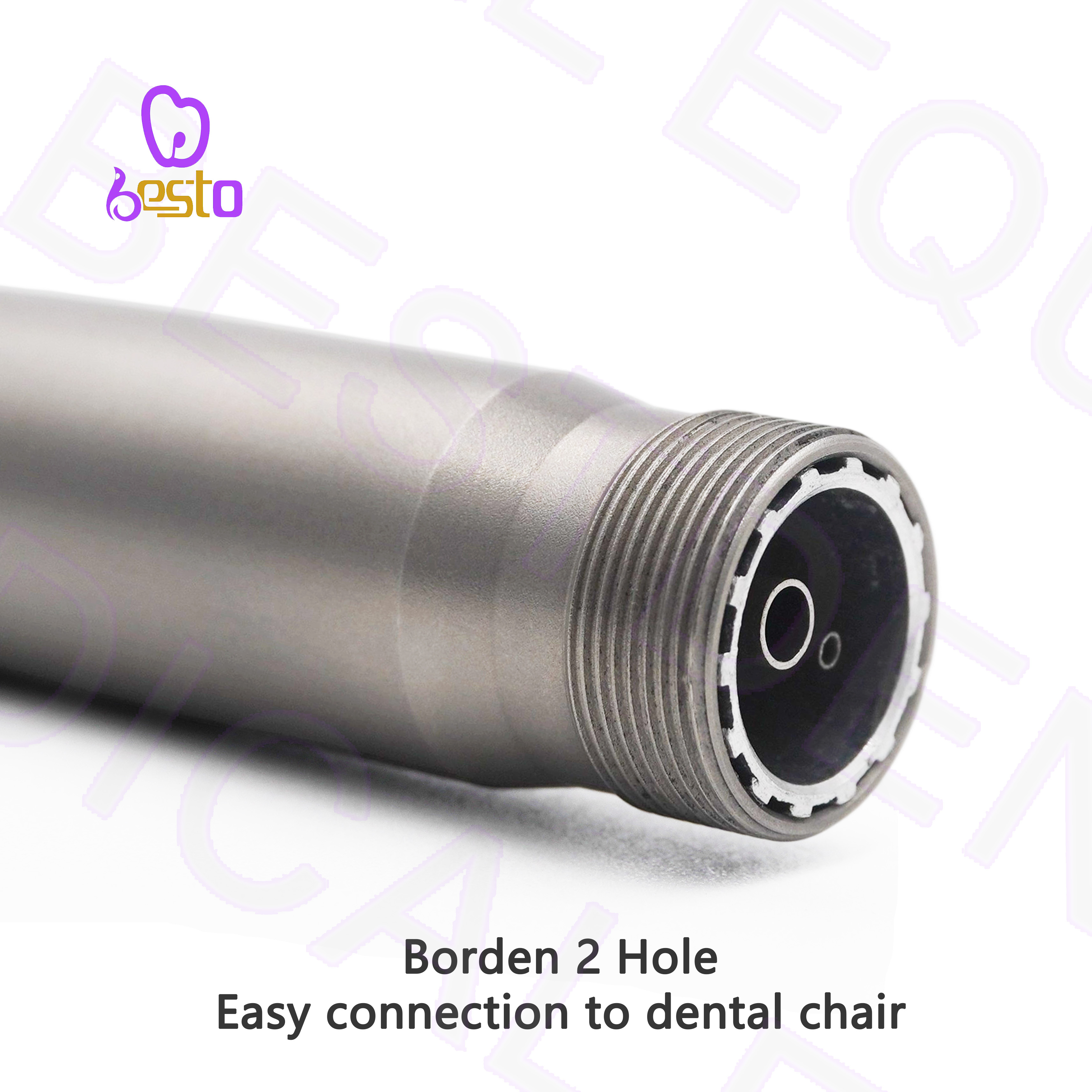 Dentistry Equipment Air Turbine Handpiece Stainless Steel High Speed Dental Tip 4 Water Sprays Handpieces 2holes Standard Head