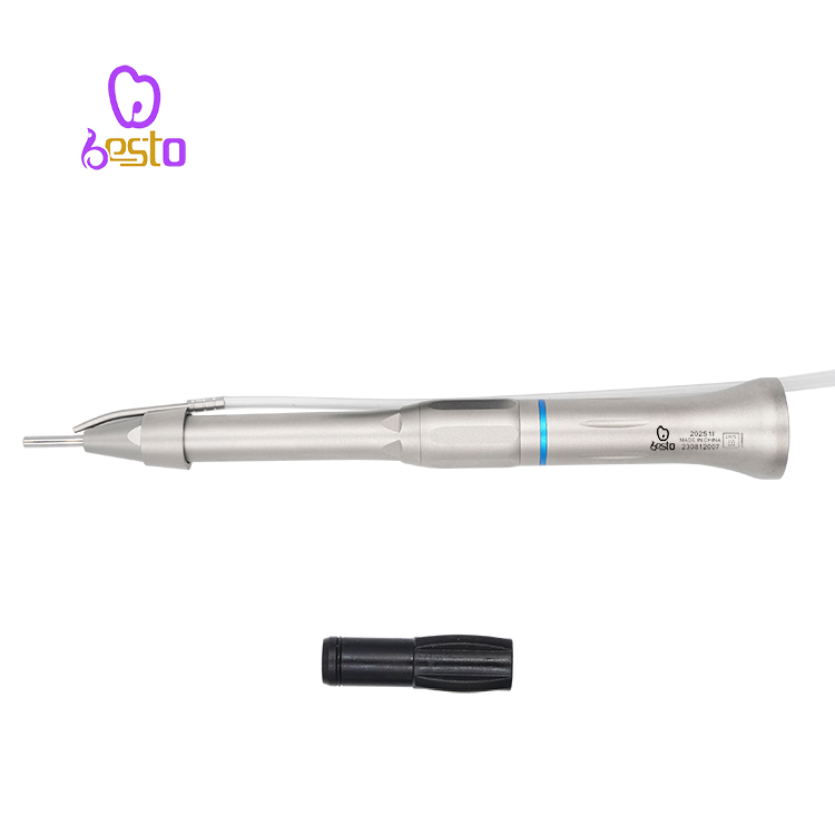 Dental Surgical Handpiece Stainless Steel Air Turbine Surgery Straight Dental Handpiece