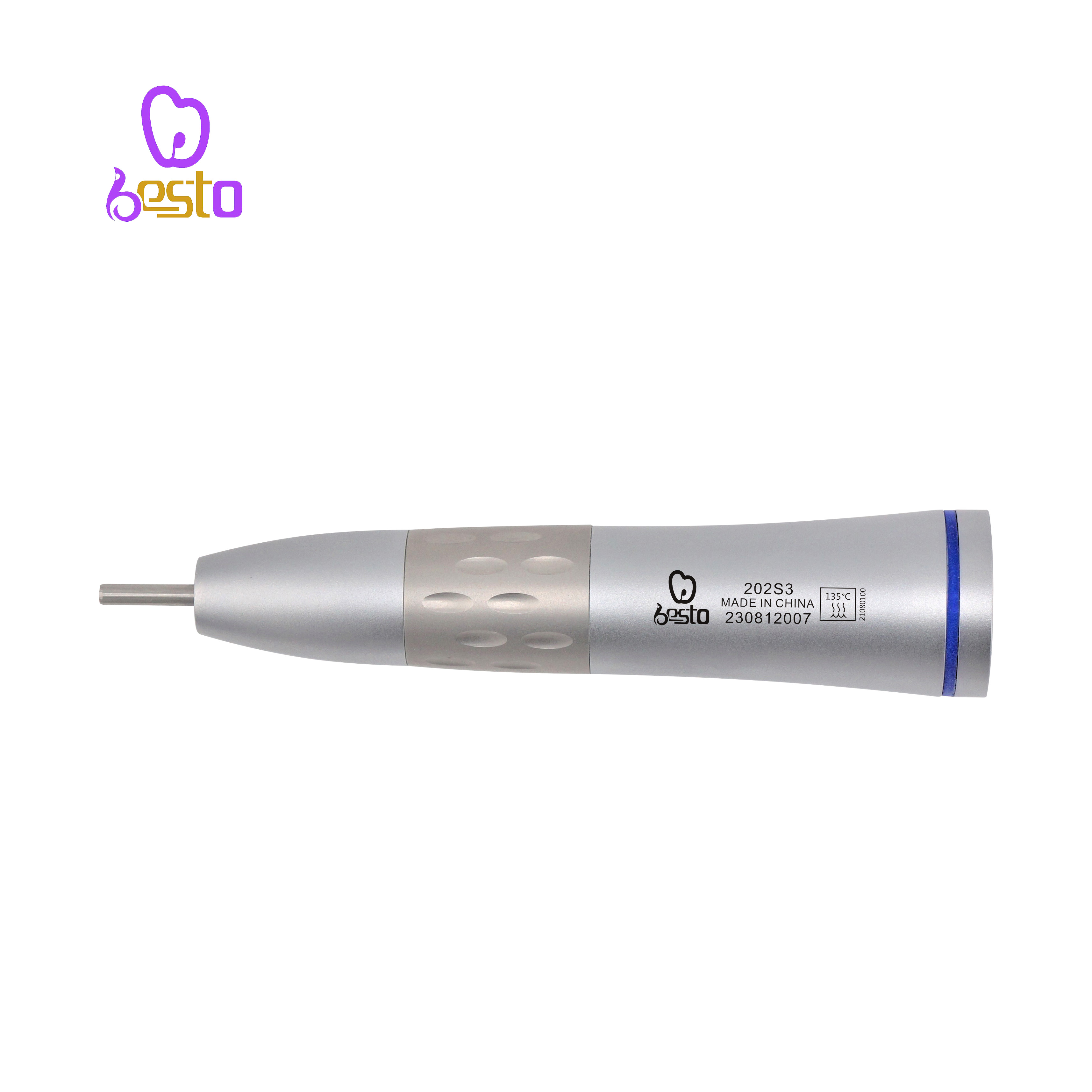 Dental Internal Spray Drills Air Turbine Straight Handpiece with Ceramic Bearings Dentistry Surgical Tools