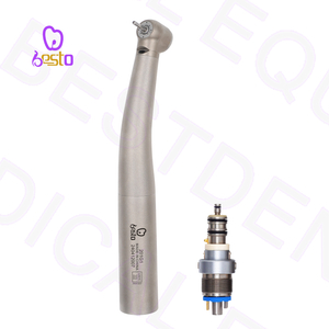 Dental Fiber Optic Handpiece Push Button Drills Air Turbine Dentistry Surgical Tools