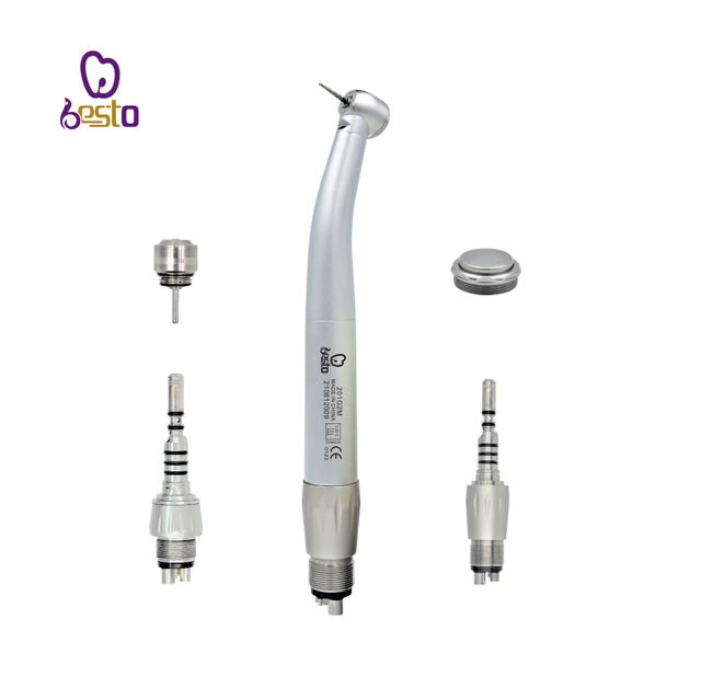 Fiber optic high speed air turbine handpiece 201G2M