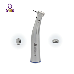 Dental 1:1 Fiber Optic Contra Angle Stailess Steel Single Spray Low Speed handpiece Dental Handpiece 