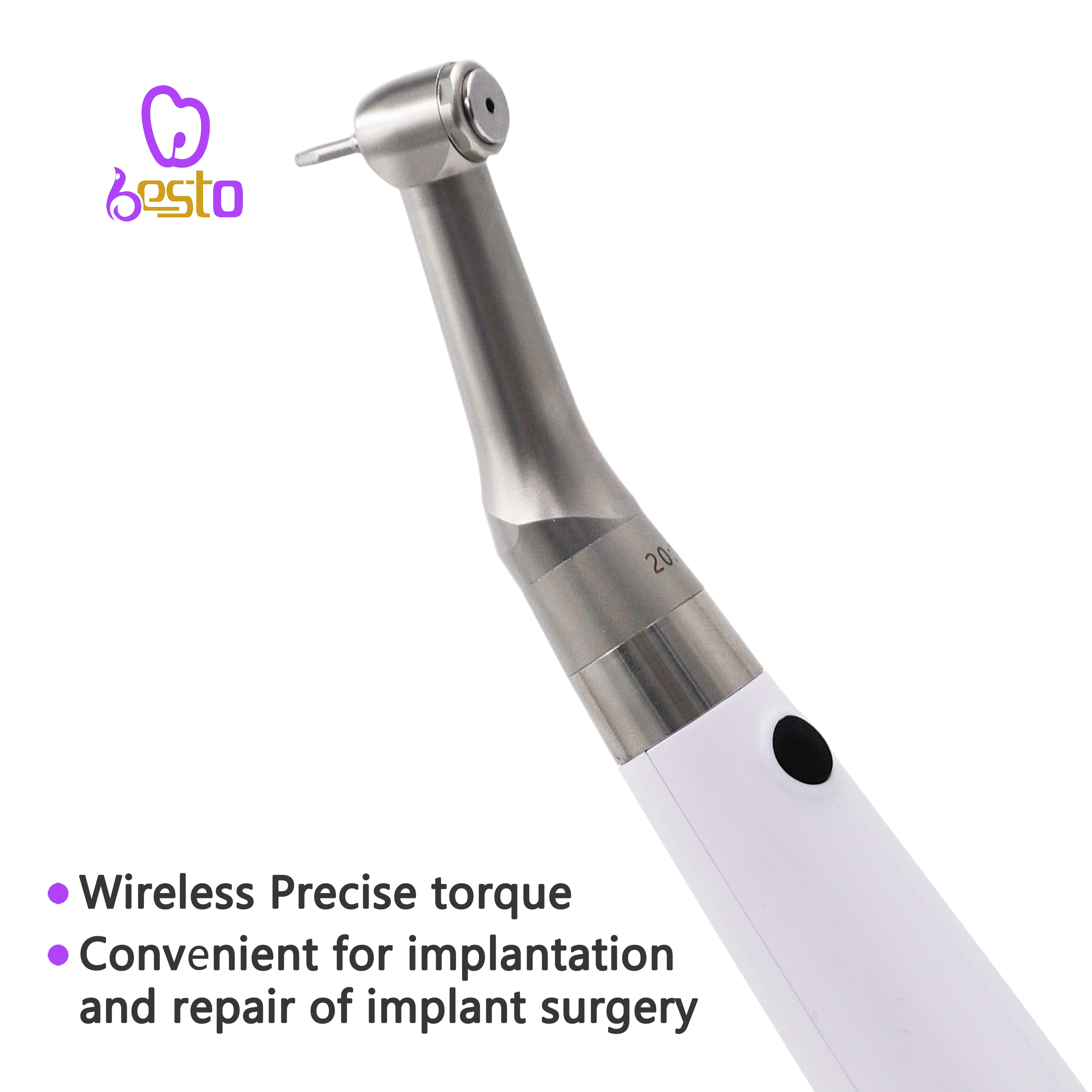 Dental Implant Tools Electric Wireless Torque Wrench 50Ncm Endodontic Treatment Instrument Dental Tools