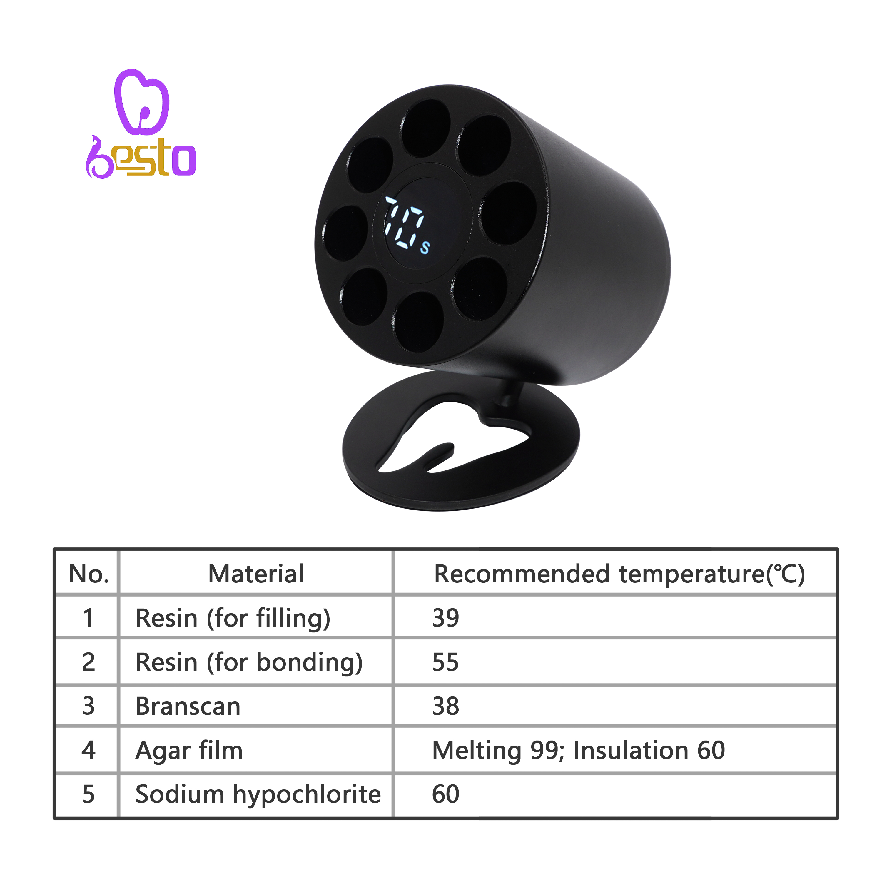 With Display Screen Dental Composite Resin AR Heater Dental Heating Machine Dentist Material Warmer Equipment