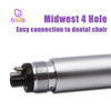Dental Air Turbine Tools High Speed Handpiece Push Button Tips Ceramic Bearing Dental Equipment