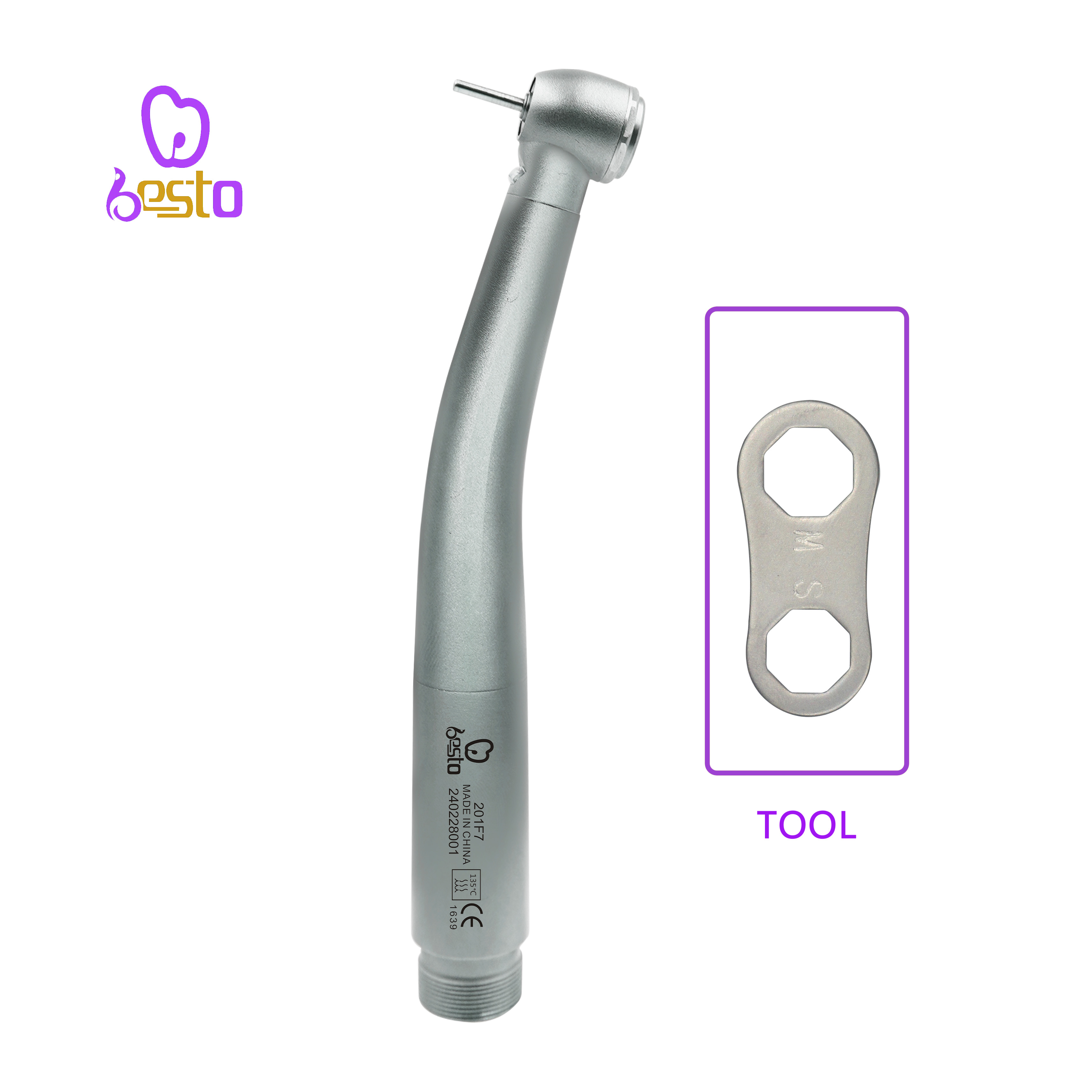Dental LED Handpiece Air Turbine Tools High Speed E-generator Dentistry Handpiece