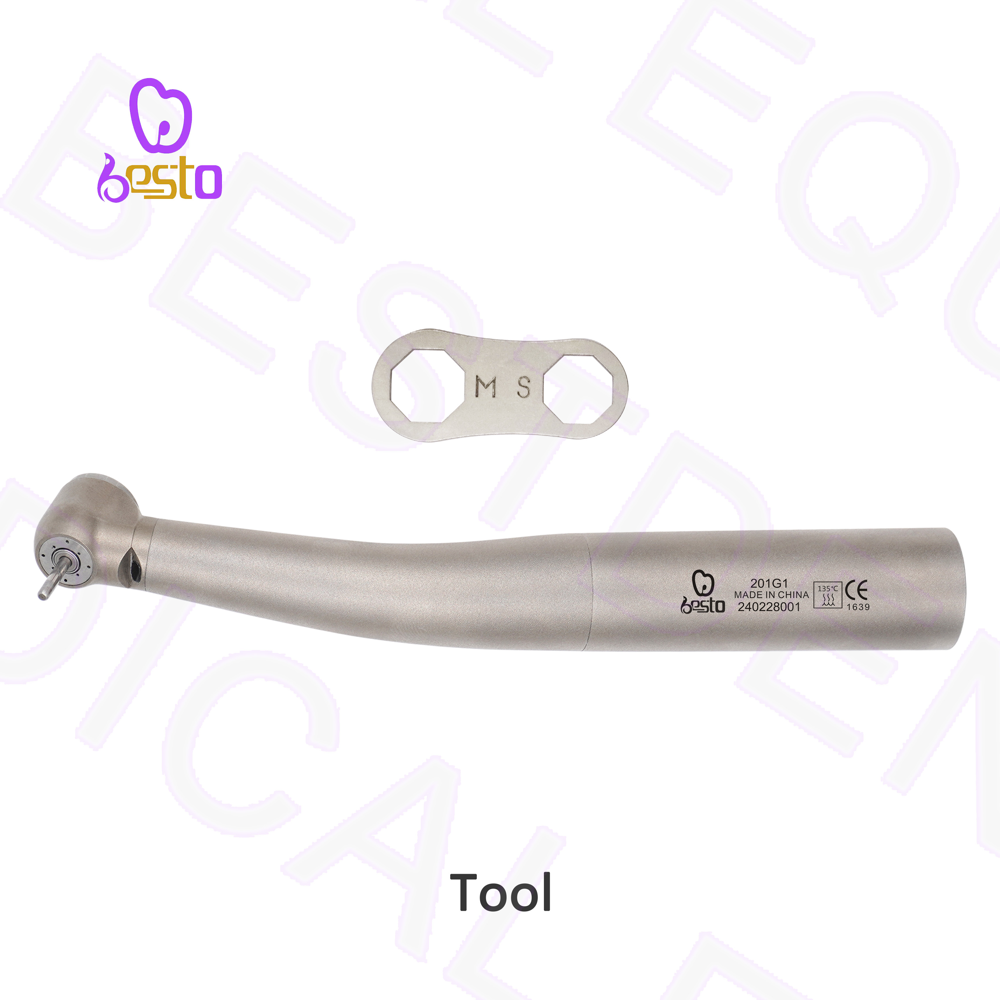 Dental Fiber Optic Handpiece Push Button Drills Air Turbine Dentistry Surgical Tools