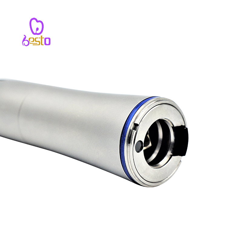 Dental 1:1 Fiber Optic Contra Angle Stailess Steel Single Spray Low Speed handpiece Dental Handpiece 