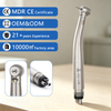 China Dental LED Turbine E-generator ISO High Speed Handpiece Push Buttone Dentistry Instrument