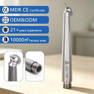 Dental High Speed Handpiece Fast MDR CE Certified Handpiece Stainless Steel Single Water Spray Turbine Dentistry Tools