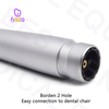 Dental Turbine Tip Push Button Ceramic Bearing High Speed Turbine Single Water Spray Mini Head 2 Holes Handpiece