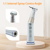 1:1 Internal Spray Contra Angle Dental Air Turbine Handpiece 