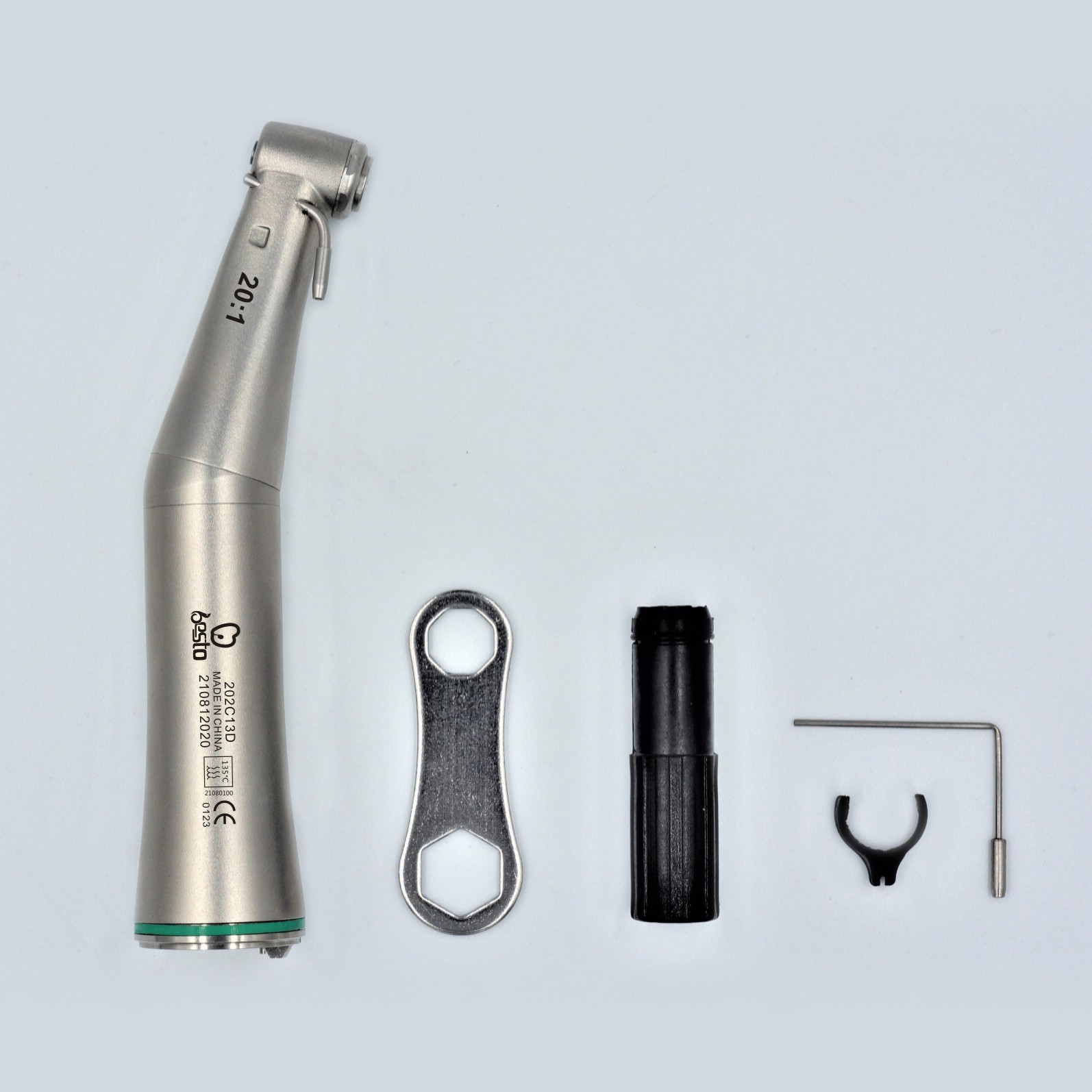 Fiber optic 20:1 Implant contra angle dental handpiece 202C13D