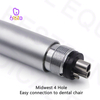 4Holes Dental 45 Degree High Speed Handpiece Stainless Steel Integrated Turbine Push Button Handpiece Dentistry Equipment