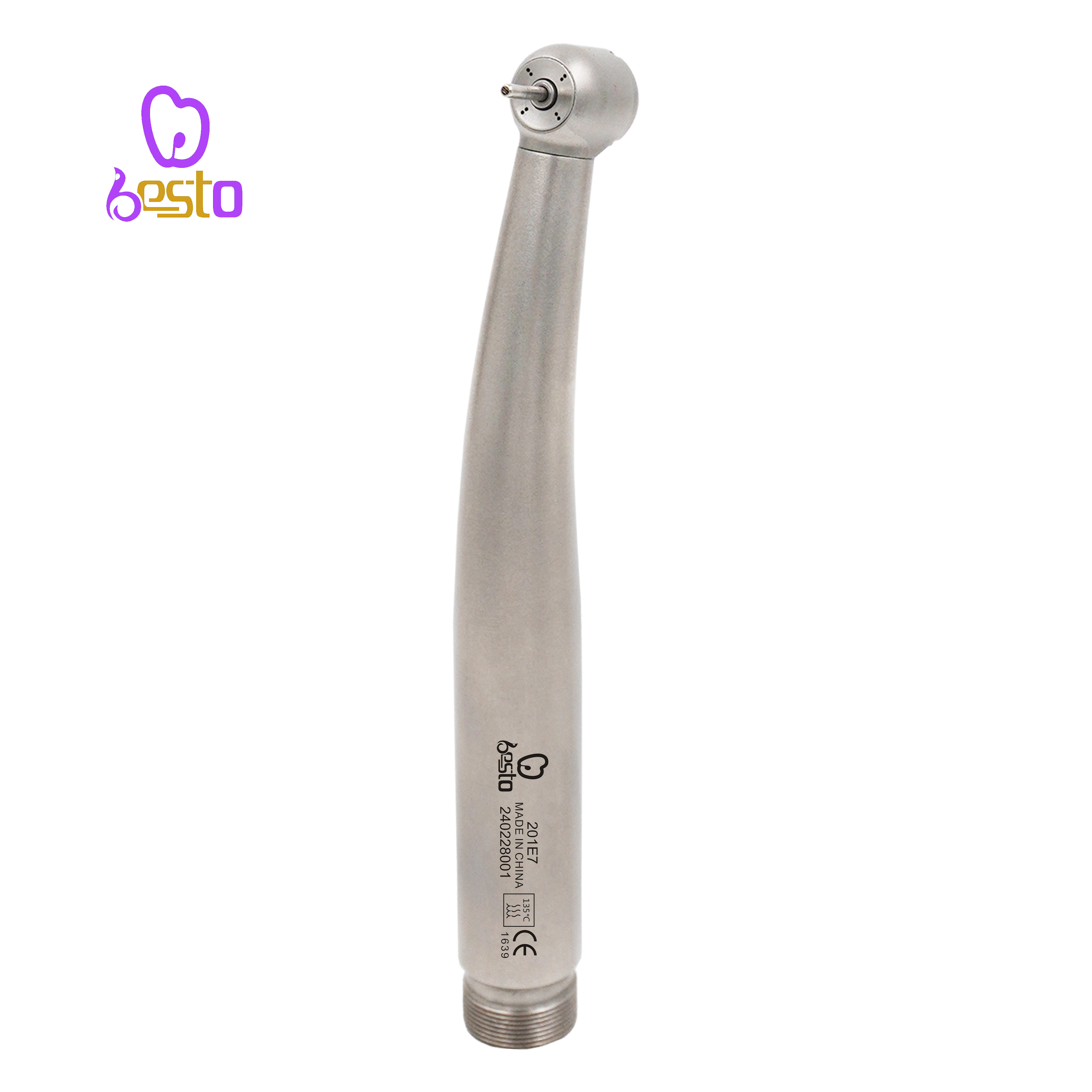 Dental Air Turbine Handpiece Push Button Tips Ceramic Bearing High Speed Dental Drills