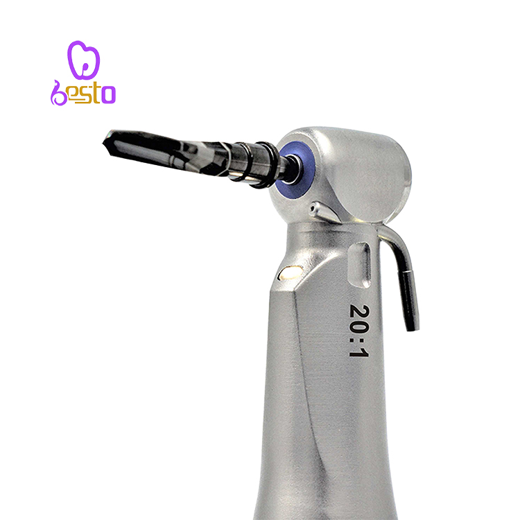 E-generator LED 20:1 Implant contra angle dental handpiece with ISO 