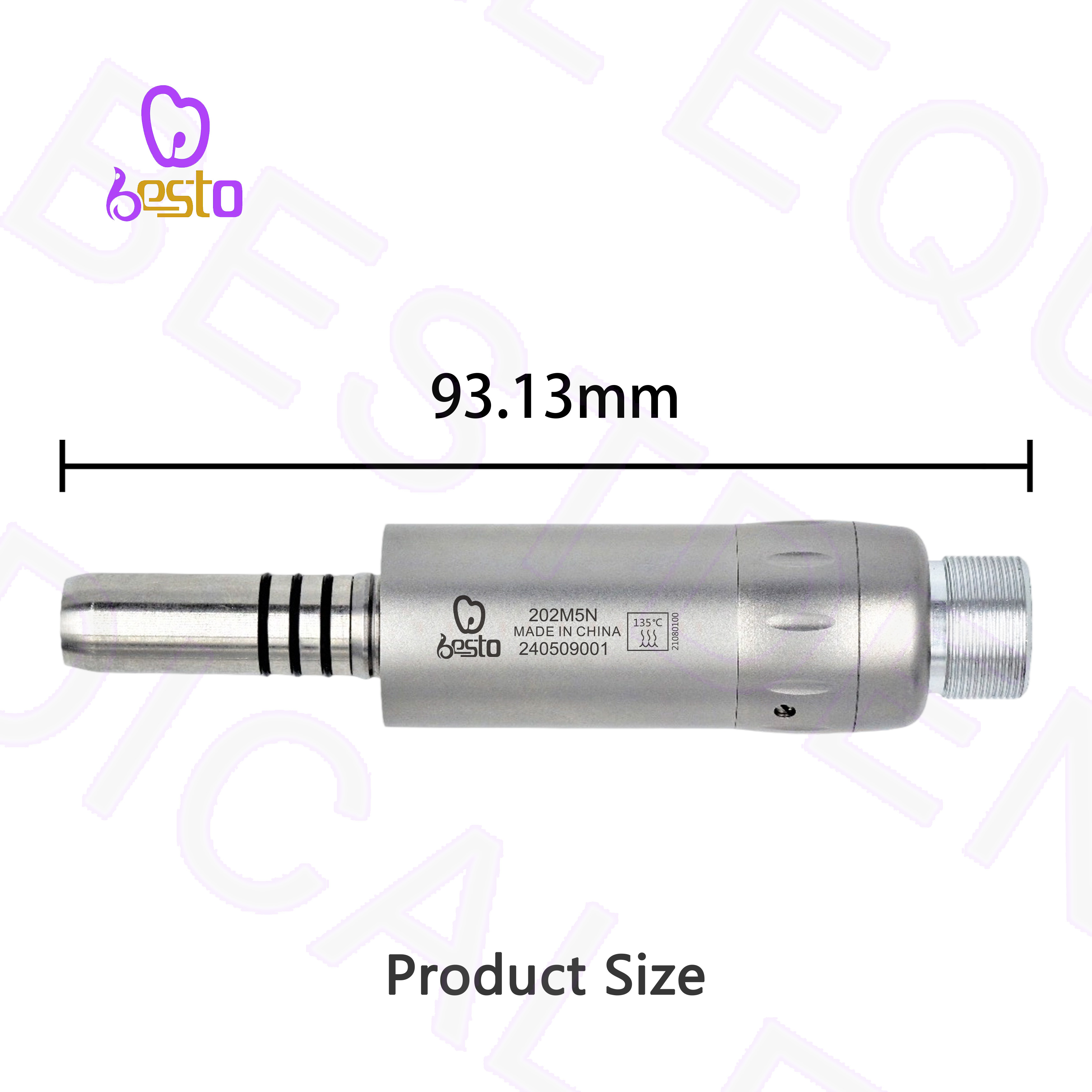 Dental Equipment 2 Hole Internal Water Air Motor Low Speed Air Turbine Handpiece