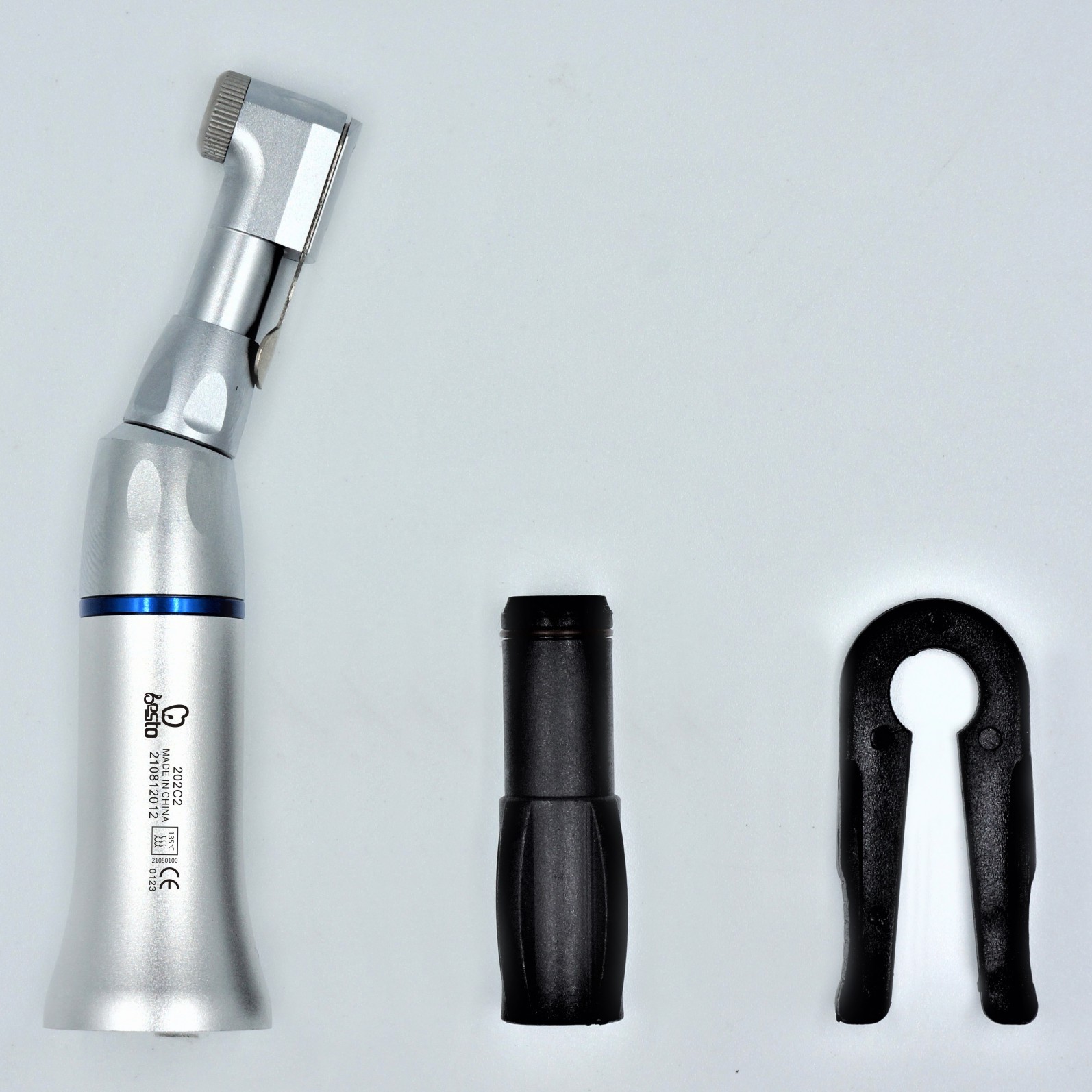 key type contra angle dental handpiece
