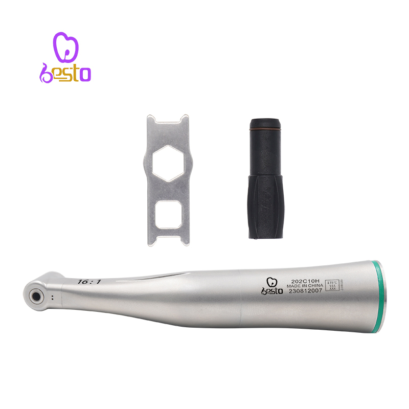 Dental 4:1 Handpiece Contra Angle Low Speed Handpiece Root Canal Reciprocation Dental Engine Files Endodontic Handpiece