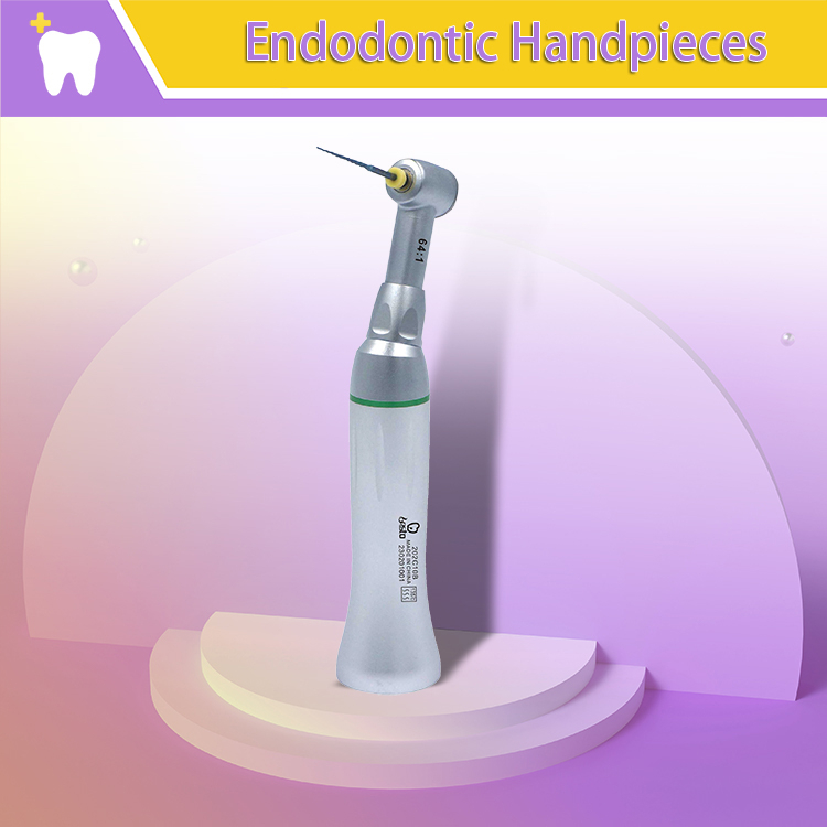 Dental 64:1 Handpiece Contra Angle Low Speed Handpiece Root Canal Reciprocation Dental Engine Files Endodontic Handpiece