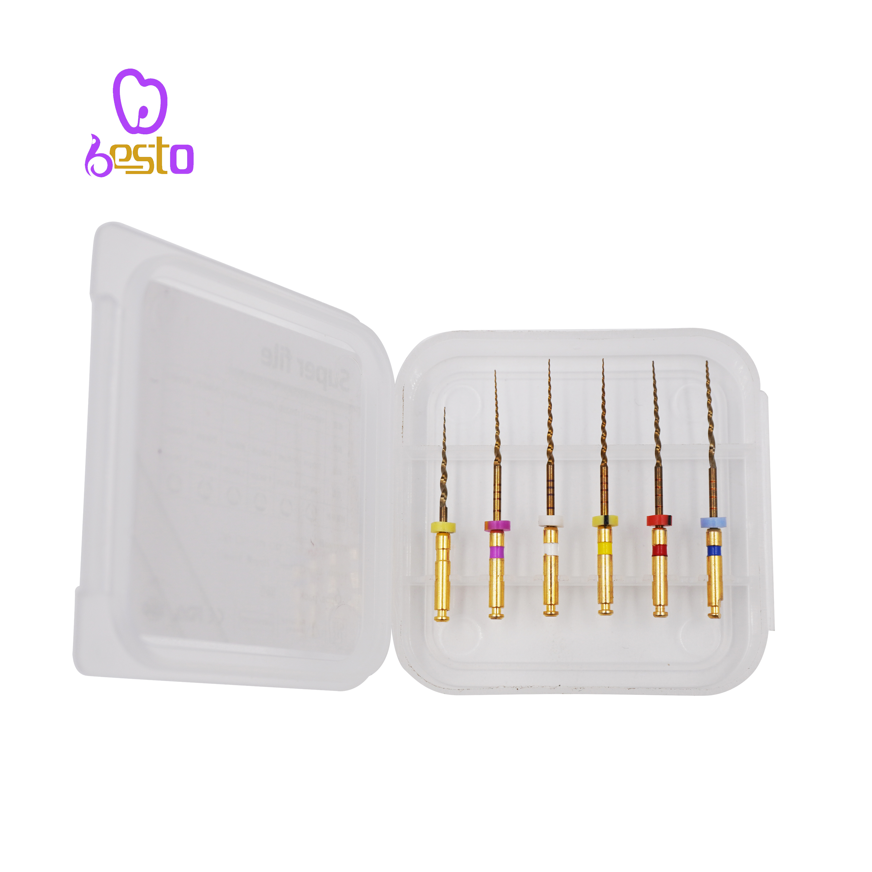 Dental Endodontic File Rotary File Root Canal Heat Activated Compatible With Densply System Dentist File