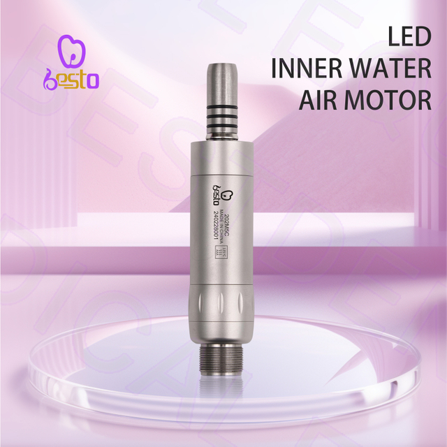 Dental Air Motor 2Holes Internal Water Spary Motor for Low Speed Handpiece