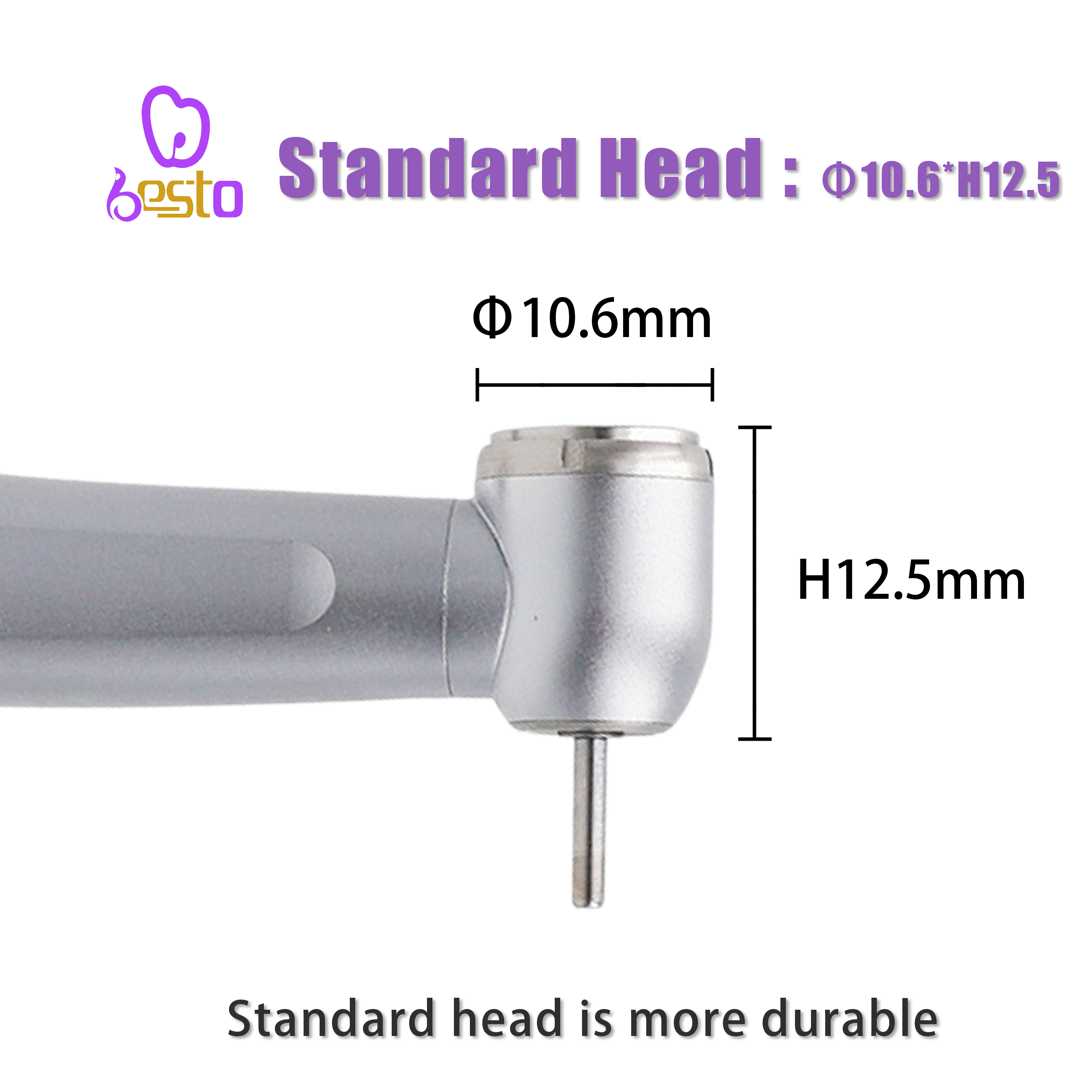 Dental Air Turbine High Speed Handpiece Push Button Ceramic Bearing Dental Tools