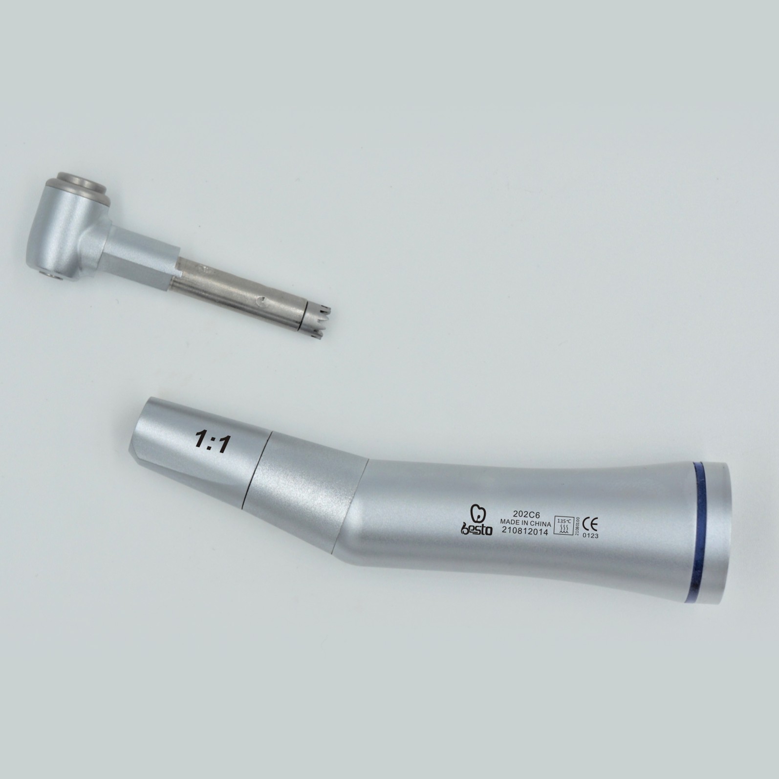 1:1 Internal Spray Contra Angle dental handpiece 202C6