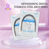 Orthodontic Niti Round Archwire Heat Activated Dental Materials