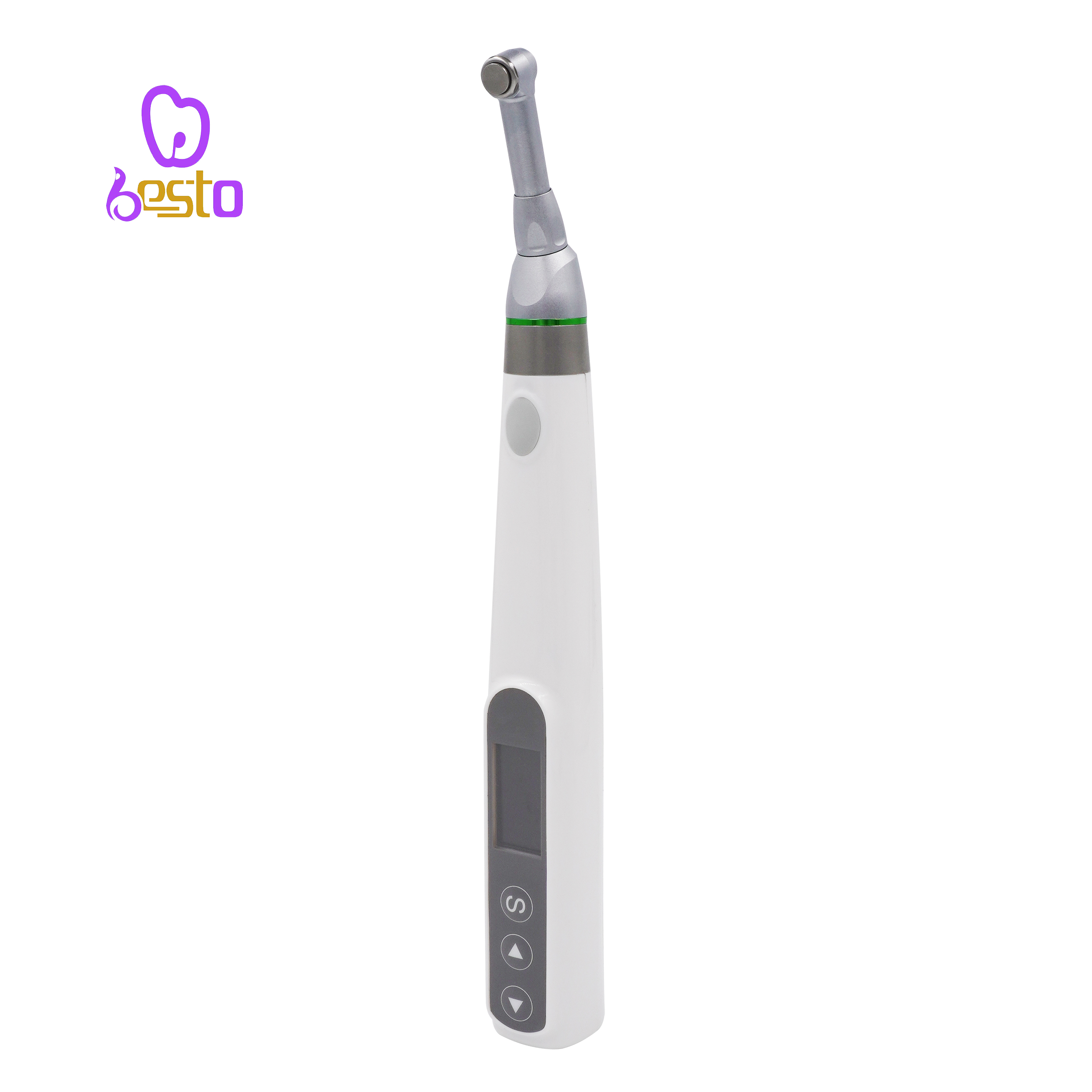 Dental Endo Motor 16:1 Reduction Contra Angle 360 Degree Rotation Endodontic Treatment Root Wireless Canal Therapy Tool