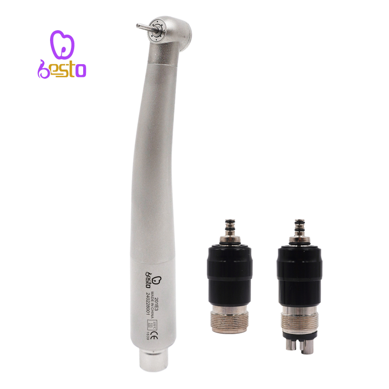 Dental Air Turbine Tips Push Button Ceramic Bearing High Speed Handpiece