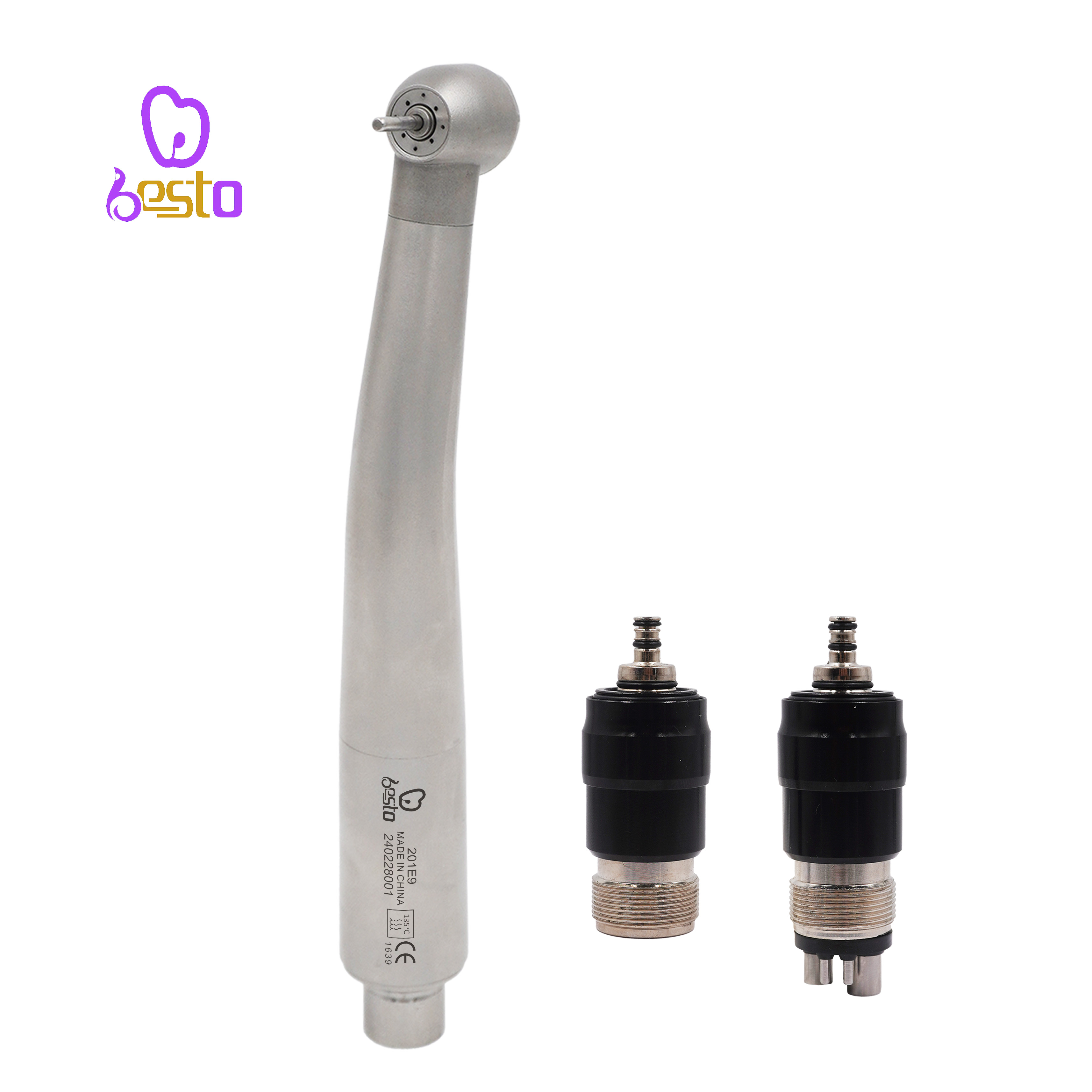 Dental High Speed Air Turbine Handpiece Push Button Tips Dentistry Tools