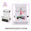 Dental Equipment with Electric Motor and Fiber Optic Water Tank Turbine Powered