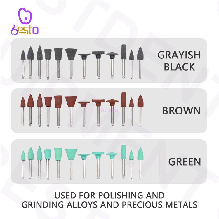 Dental Composite Resin Polishing Kit Dental Enamel And Porcelain Teeth Polishing Kits Dental Alloy Polishing Kit