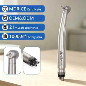 4 Holes Dental High Speed Tips Standard Head Push Button Dentist Air Turbine Handpiece Dentistry Equipment