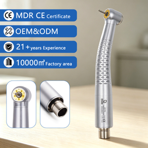 OEM/ODM Dental Torque Head E-generator Turbine Quick Coupler Type LED High Speed Handpiece Tools