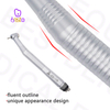 Dental Handpiece 4 Holes High Speed Single Spray Turbine Dental Air Turbine Handpiece Treatment Instrument for Lab Dentist