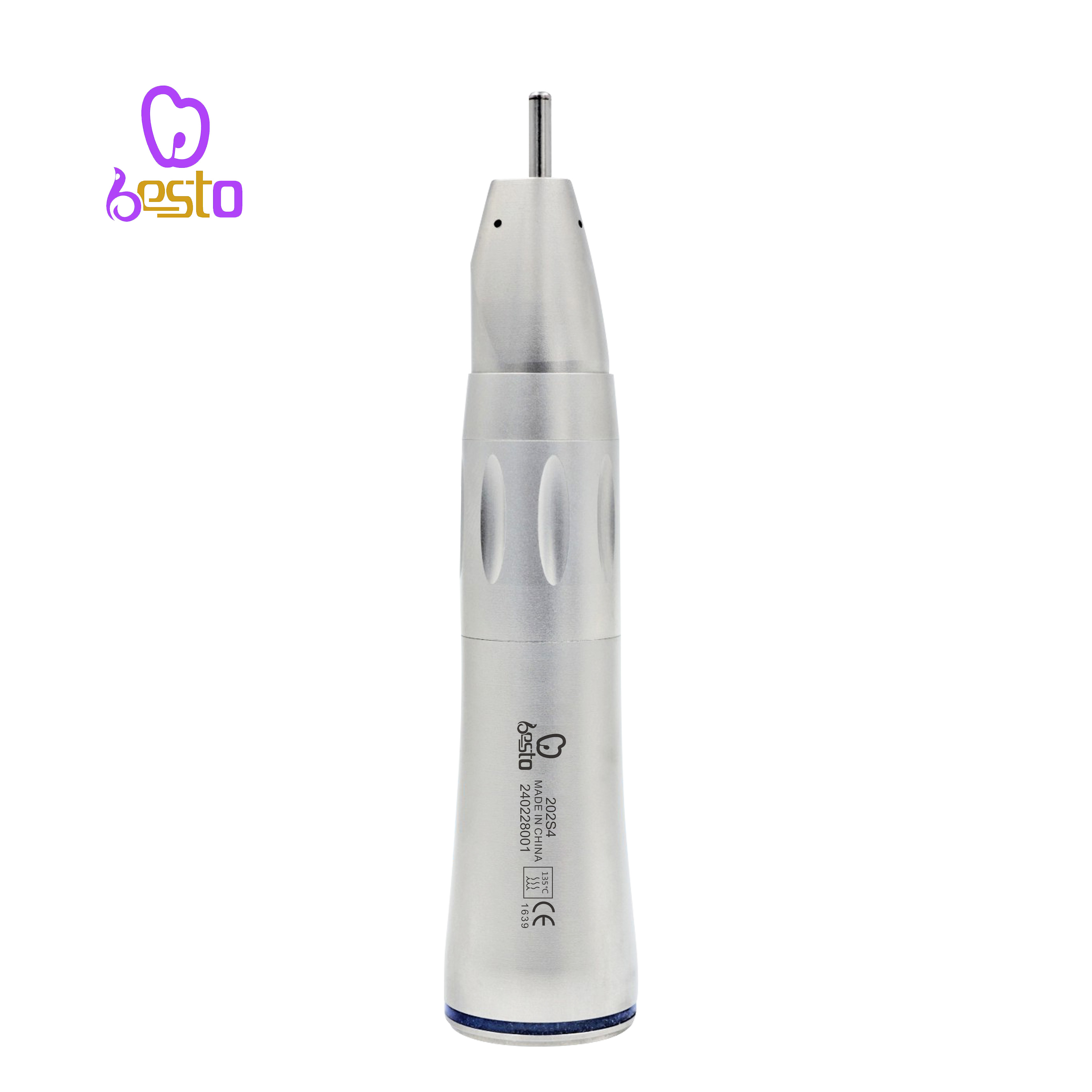 Dental Fiber Optic Internal Spray Straight Handpiece Air Turbine Dentistry Tips