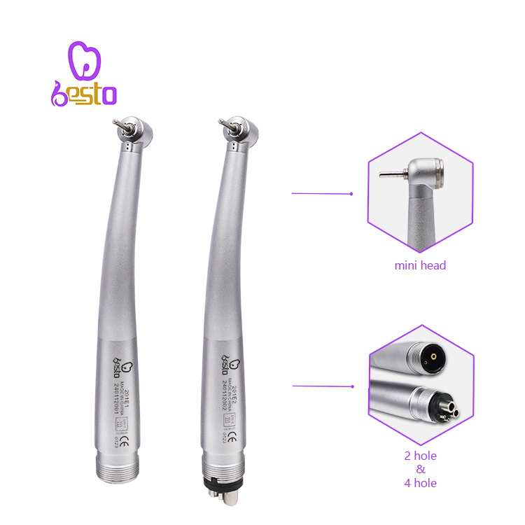 Dental Turbine Tips Push Button Ceramic Bearing High Speed AirTurbine Handpiece