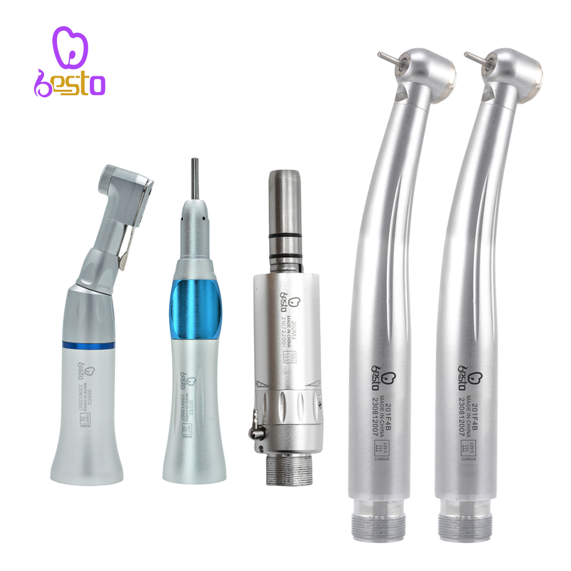 Dental LED High Speed Handpiece 2 Holes Air Turbine Low Speed Handpiece Dental Instrument