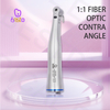 Dental Handpiece 1:1 Fiber Optic Contra Angle Push Button E-type Dental Low Speed Handpiec