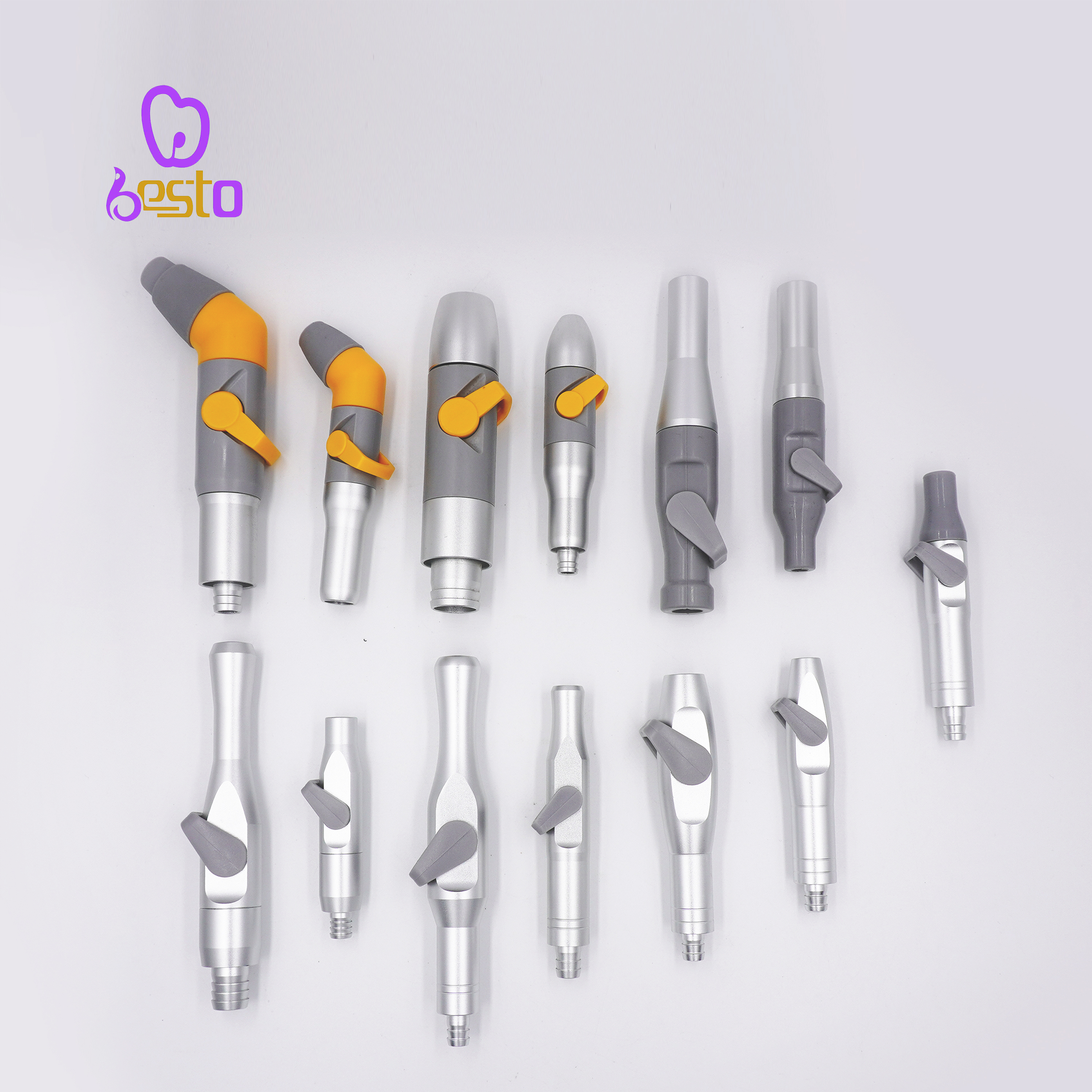 dental strong suction weak suction handpiece adaptaer plastic and metal dental chair accessories dental materials 