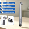OEM/ODM Dental 45 Degree High Speed Handpiece Stainless Steel Integrated Turbine Push Button Handpiece ISO Certified Dentistry Equipment