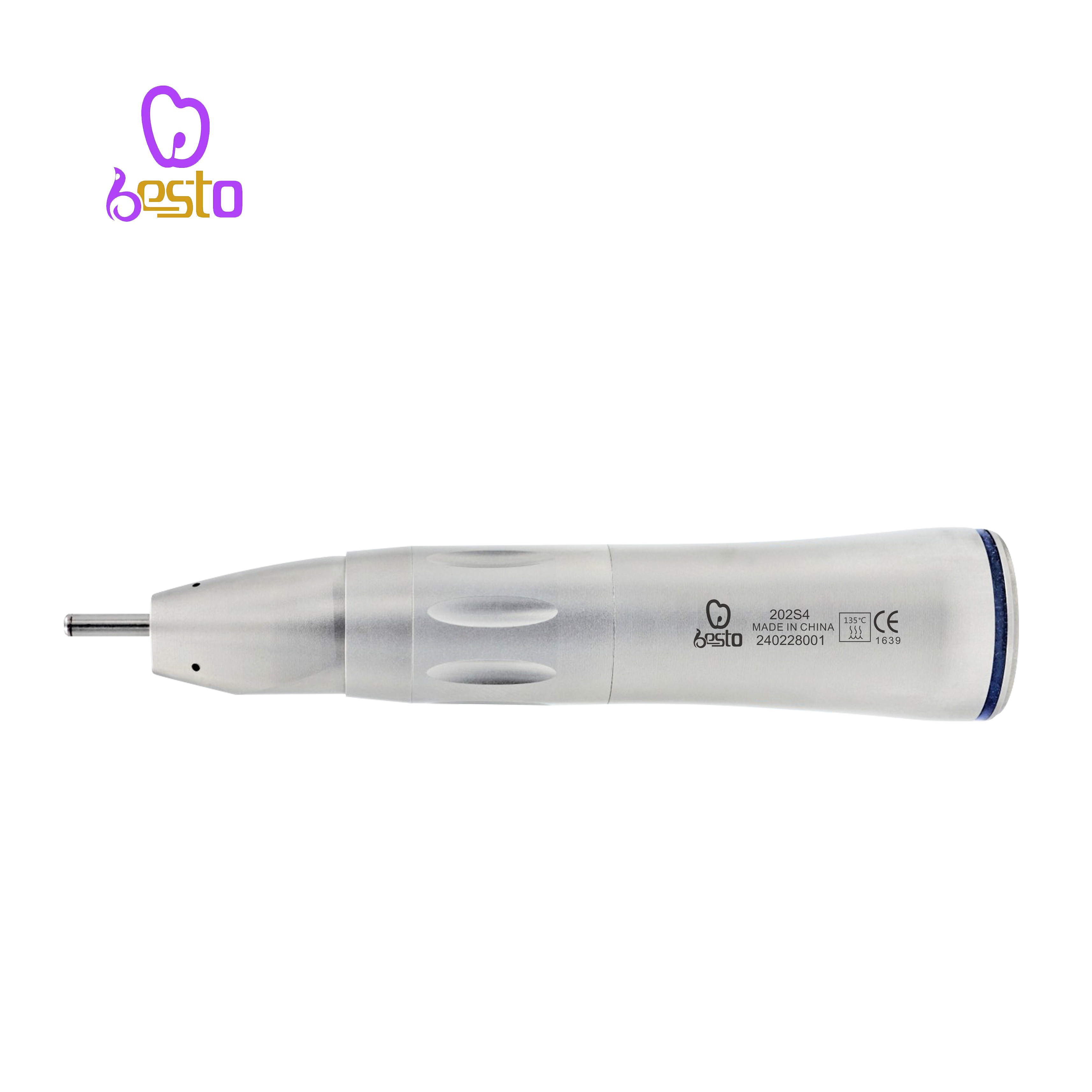 Dental Fiber Optic Internal Spray Straight Handpiece Air Turbine Dentistry Tips