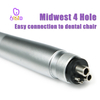 Dental Turbine Tips Push Button Ceramic Bearing High Speed AirTurbine Handpiece